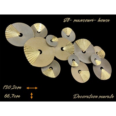 Déco mural  Cercle Reflet Silver
