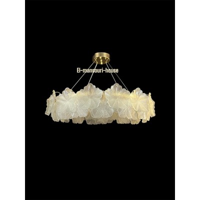 Plafonnier GOLD Flower Suspendu