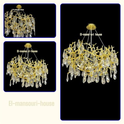 Plafonnier BRANCHE DE CRISTAL