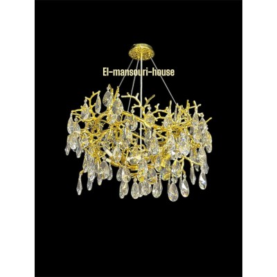 Plafonnier BRANCHE DE CRISTAL