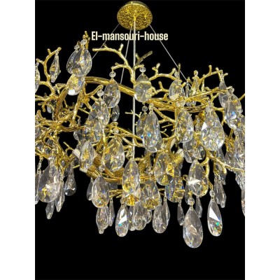 Plafonnier BRANCHE DE CRISTAL